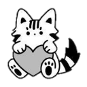 kitty heart Discord emoji — free static PNG download