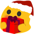 christmasblob Discord emoji — free static PNG download