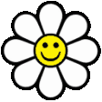 smiley flower Discord emoji — free animated GIF download