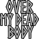 overmydeadbody Discord emoji — free animated GIF download