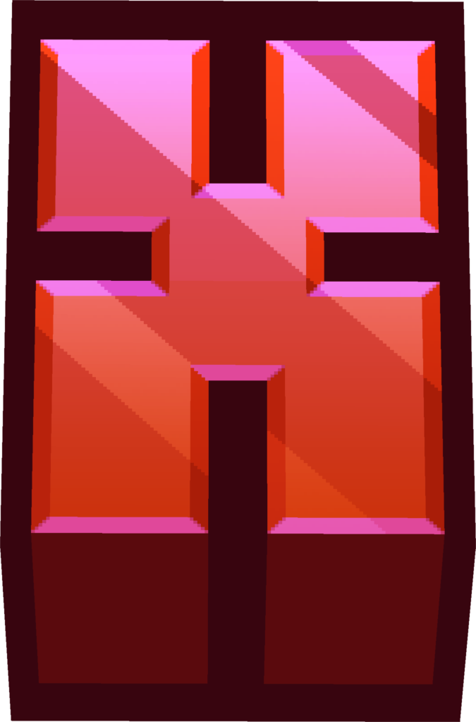 minecraft red x Discord emoji — free static PNG download