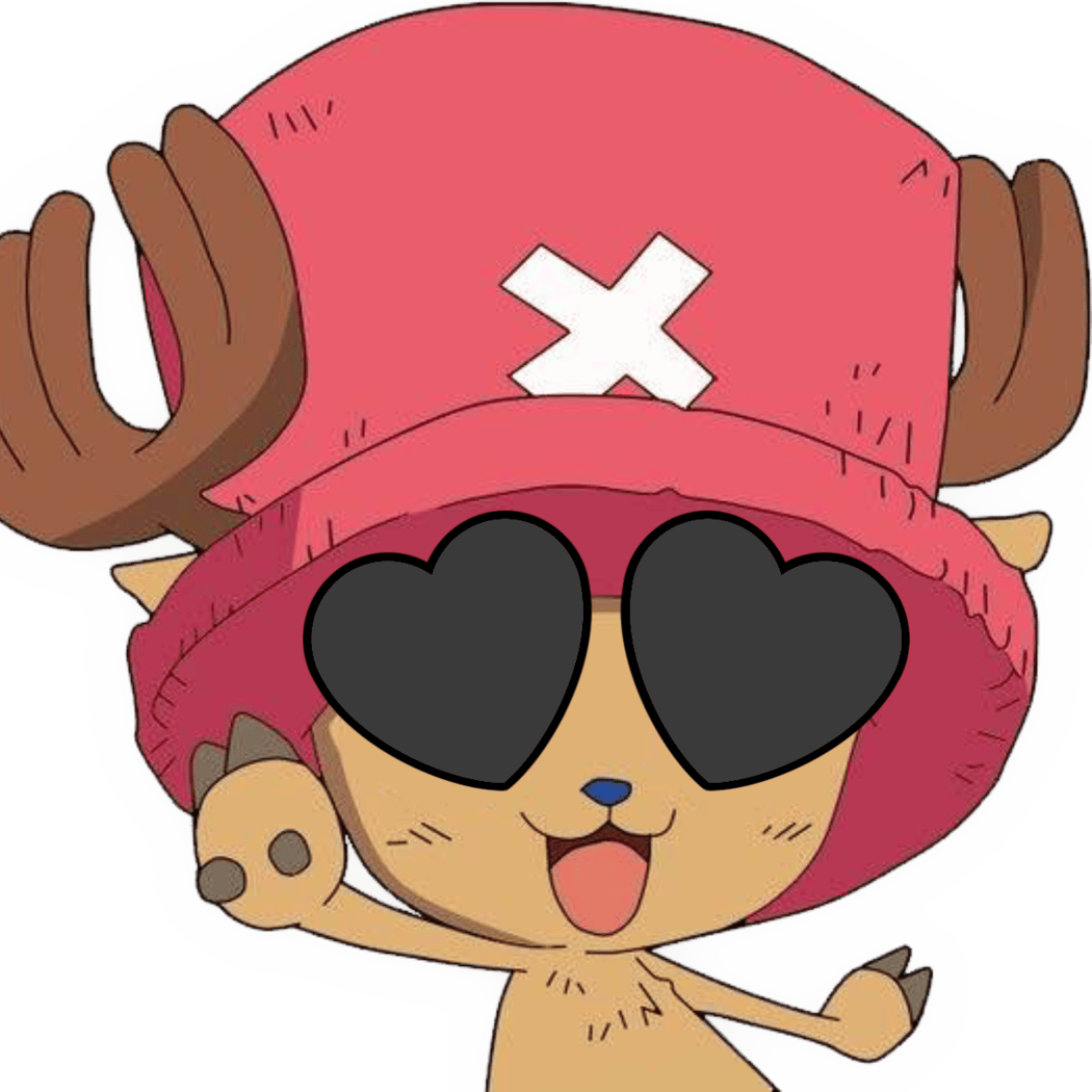 chopper heartblackeyes Discord emoji — free static PNG download