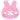 pink bunny Discord emoji — free animated GIF download