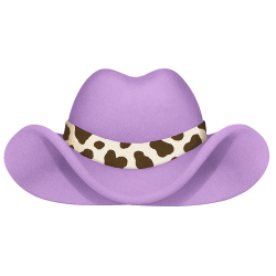 purplecow hat Discord emoji — free static PNG download