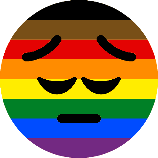 queer pensive Discord emoji — free static PNG download