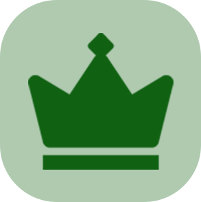 owner crown green Discord emoji — free static PNG download