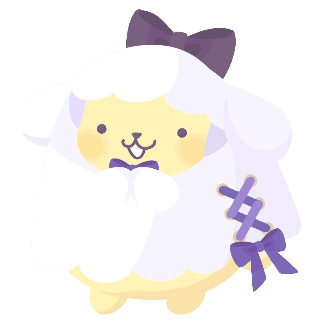 pompom ghost Discord emoji — free static PNG download