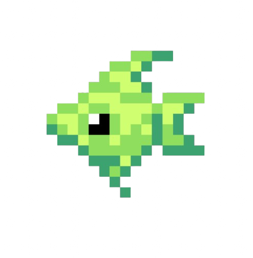 green fish Discord emoji — free static PNG download