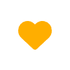 heart lightorange Discord emoji — free static PNG download