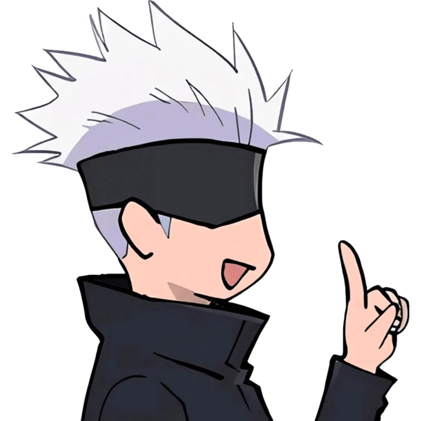 gojo Discord emoji — free static PNG download