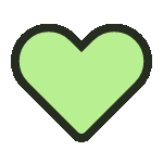 lightgreenheartgif Discord emoji — free animated GIF download