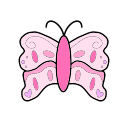 butterfly Discord emoji — free static PNG download