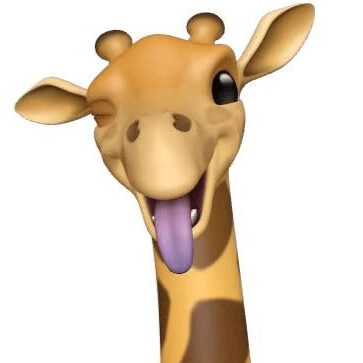 giraffe Discord emoji — free static PNG download