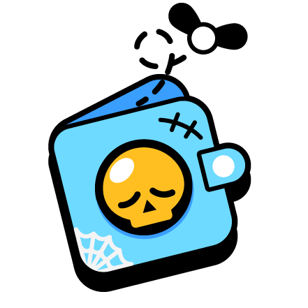 empty wallet Discord emoji — free static PNG download