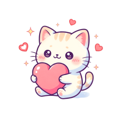 adorablecat Discord emoji — free static PNG download