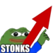 pepestonks Discord emoji — free static PNG download