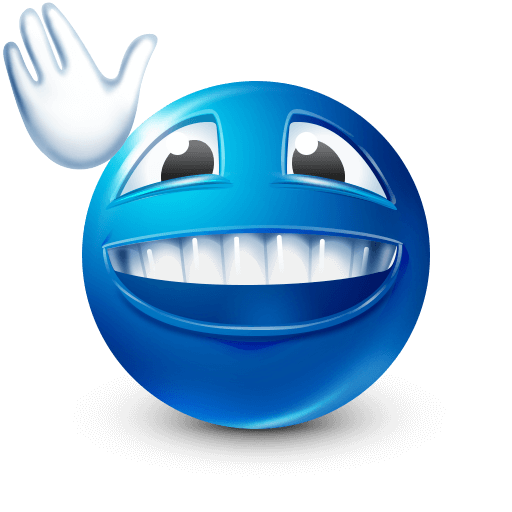 wave Discord emoji — free static PNG download
