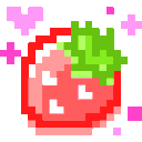 strawberry Discord emoji — free animated GIF download