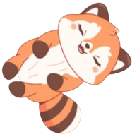 red panda tummy Discord emoji — free static PNG download