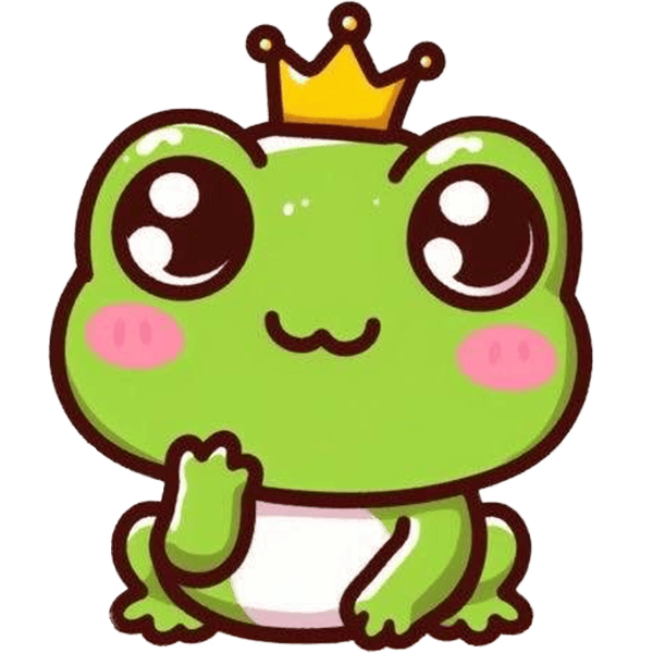 kingfrog Discord emoji — free static PNG download