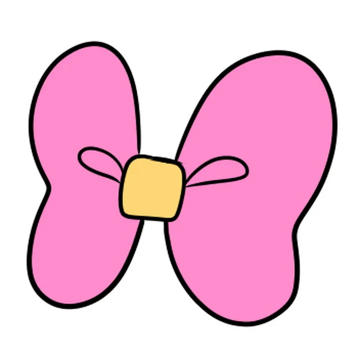 pink bow Discord emoji — free static PNG download