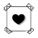 heart stamp Discord emoji — free static PNG download