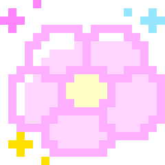 pinkflower Discord emoji — free animated GIF download