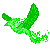 green phoenix Discord emoji — free animated GIF download