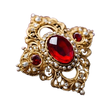 blood brooch Discord emoji — free static PNG download