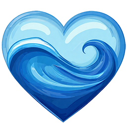 heart blue water5 Discord emoji — free static PNG download