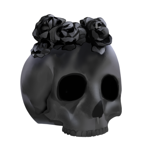 skull Discord emoji — free static PNG download