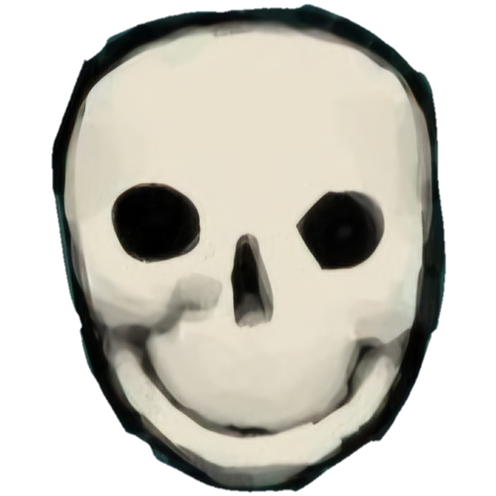skull emoji Discord emoji — free static PNG download