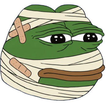 pepebandages Discord emoji — free static PNG download