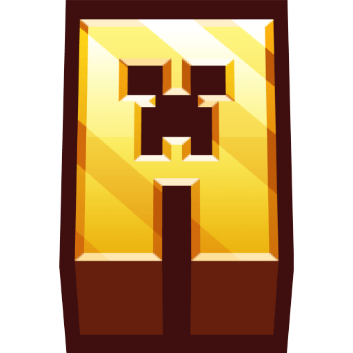 minecraft gold a creeper Discord emoji — free static PNG download