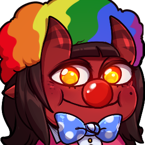 meru clown Discord emoji — free static PNG download
