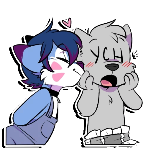 furry mwuah Discord emoji - free download
