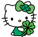 cloverhellokitty Discord emoji — free static PNG download