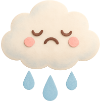 sad cloud Discord emoji — free static PNG download