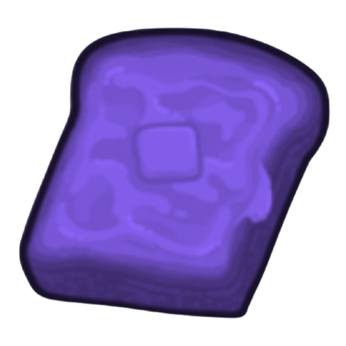 purple toast Discord emoji — free static PNG download
