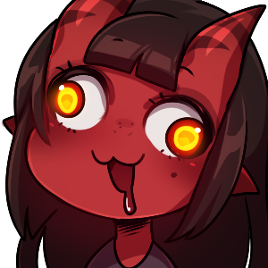 meru cute drool Discord emoji — free static PNG download