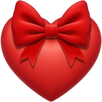 redheartwithavelvetbow Discord emoji — free static PNG download