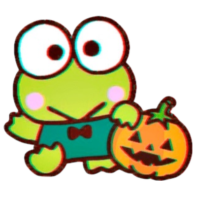 keroppi halloween Discord emoji — free static PNG download