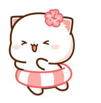 mochihappy swim Discord emoji — free static PNG download
