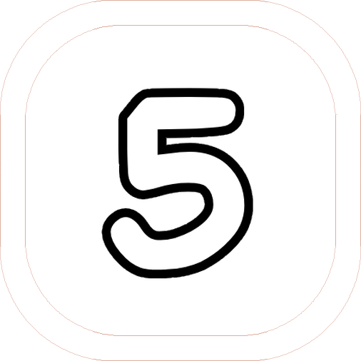 num five Discord emoji - free download