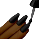 goth nailcare Discord emoji — free static PNG download