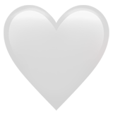 ios whiteheart Discord emoji — free static PNG download