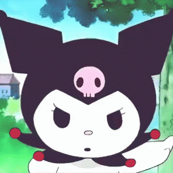 kuromiexcited Discord emoji — free animated GIF download