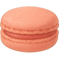 pink macaron Discord emoji — free static PNG download