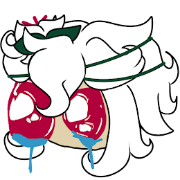 whitelily weep Discord emoji — free static PNG download