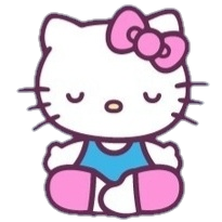 hellokittymeditate Discord emoji — free static PNG download